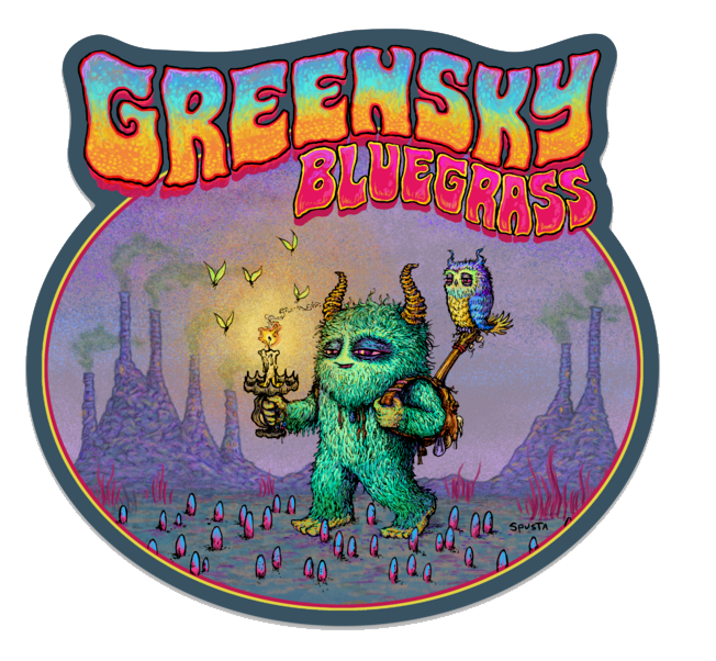 Spusta Monster Sticker
