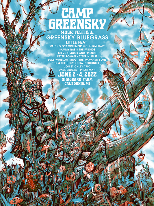 Poster - Camp Greensky 2022 - Shaman