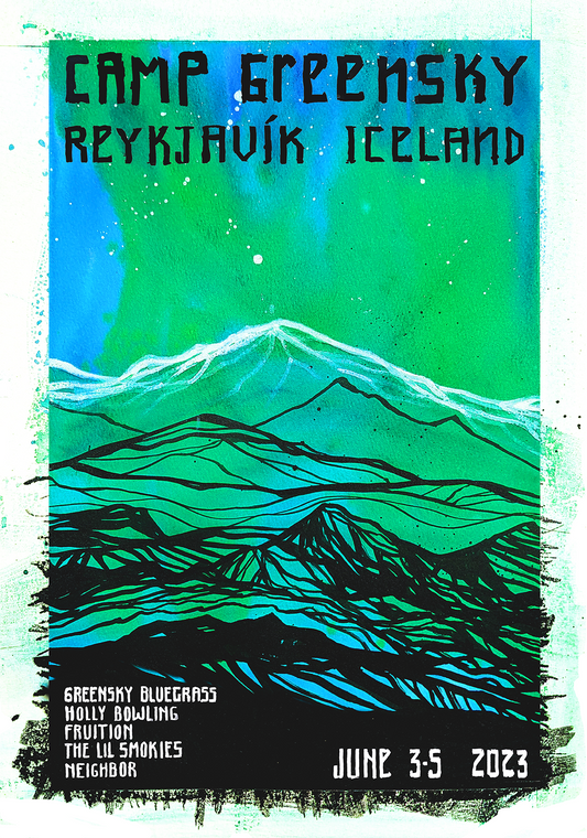 Poster - Iceland Camp Greensky 2023