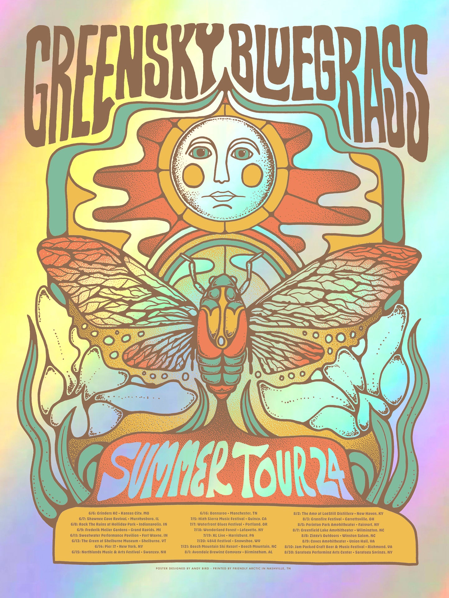 Poster - Summer Tour 2024 (FOIL)