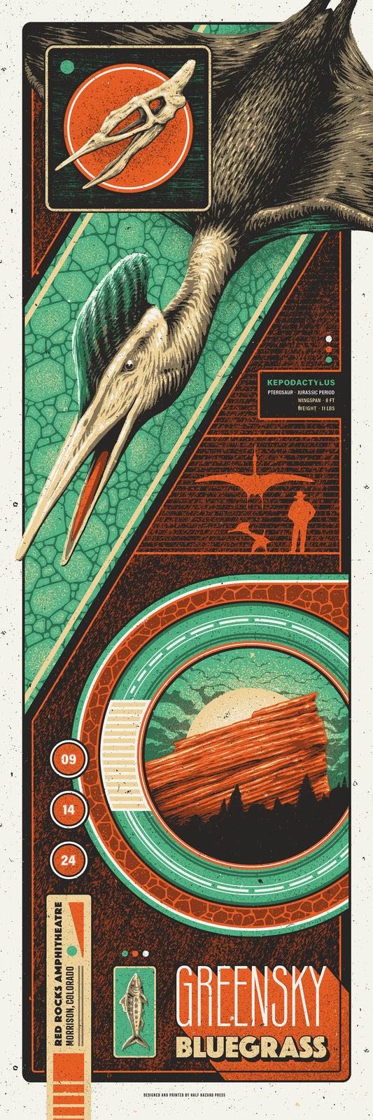 Poster - Red Rocks 2024 - Saturday