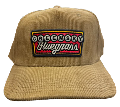 Pinball Logo Khaki Corduroy Hat