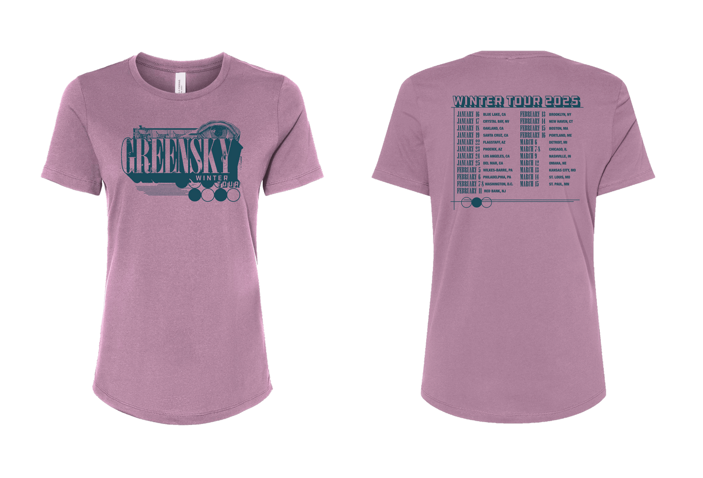 Winter 2025 Ladies Tour Eye Tee