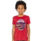 Youth Tee - Geo Design - Red
