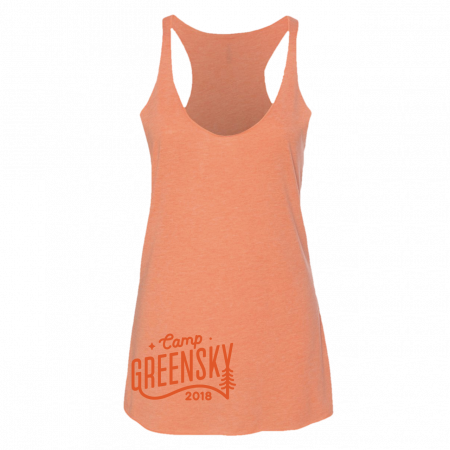 Camp Greensky Women's Tank - Orange